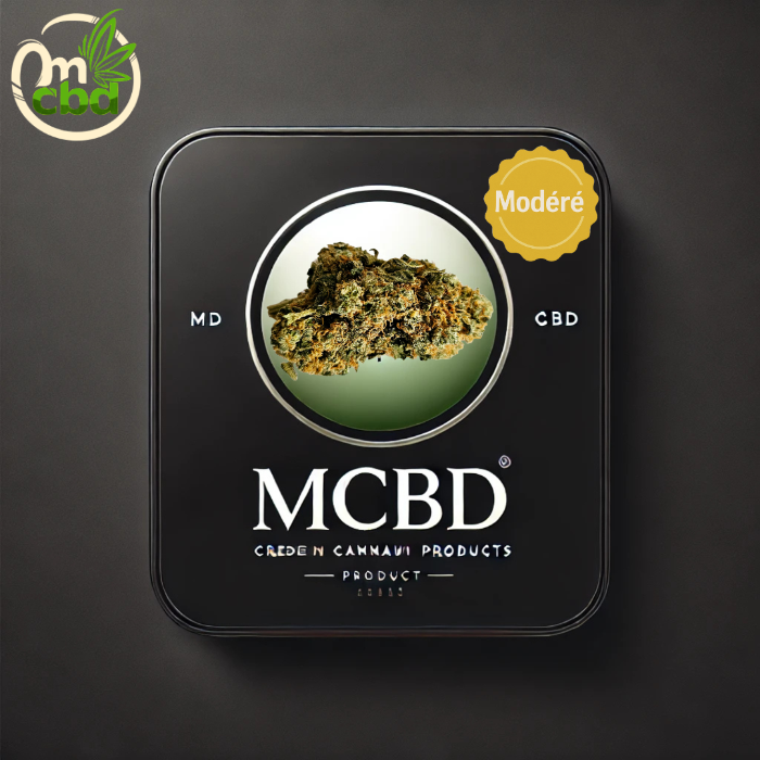 La fleur de CBD Blackberry Kush se distingue par ses arômes de baies noires sucrées et ses teintes violettes profondes. Avec une teneur modérée à élevée en CBD, elle offre des effets relaxants, soulage le stress et favorise la détente, idéale pour une consommation en soirée.