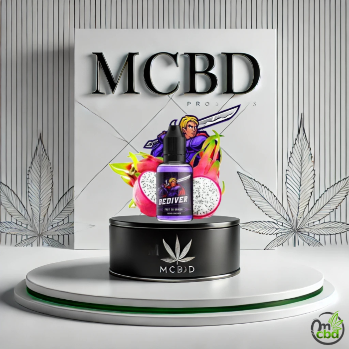 Le Bediver de Xcalibur vous offre une escapade tropicale avec son arôme de pitaya (fruit du dragon). Ce e-liquide de 30 ml libère des saveurs exotiques et une sensation sucrée agréable après chaque inhalation.