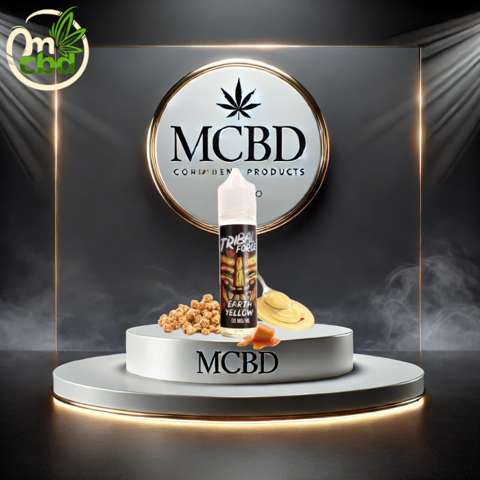 L'e-liquide Earth Yellow de Tribal Force offre un délicieux mélange de crème anglaise, pop-corn grillé, caramel fondant et vanille exotique.