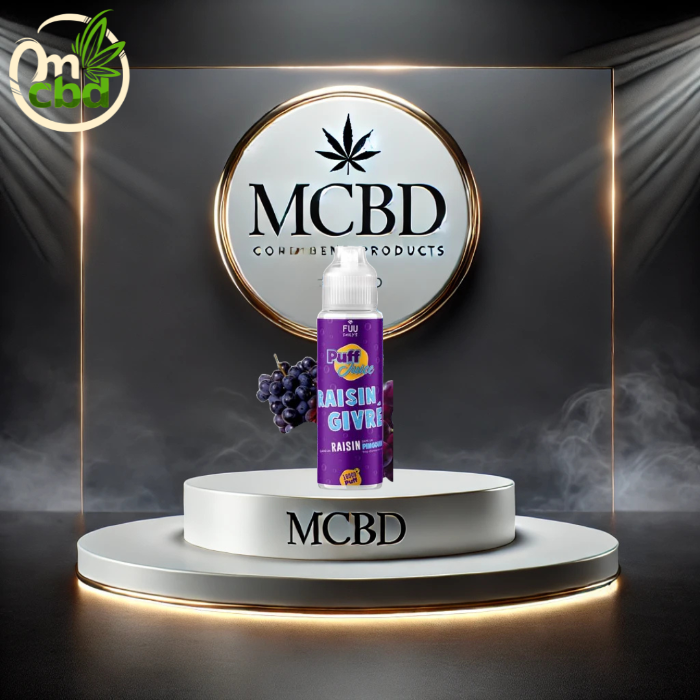 L'e-liquide Raisin givré de Puff Juice combine la douceur du raisin et la fraîcheur glacée pour une expérience de vapotage rafraîchissante. Avec un ratio PG/VG de 40/60 et un flacon de 50 ml, il offre un équilibre parfait entre saveur et vapeur.