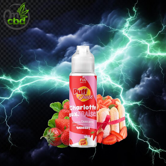 E-liquide Charlotte aux fraises Puff Juice 50 ml