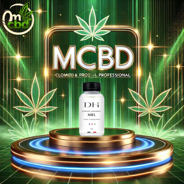 Découvrez nos Pastilles Véganes au CBD, disponibles en saveurs miel ou menthe, pour une détente savoureuse à tout moment. Chaque pastille contient 10 mg de CBD, offrant un effet apaisant jusqu'à 3 fois par jour.