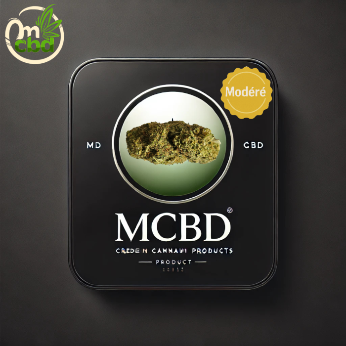 La fleur de CBD Cali Gelato, inspirée de la célèbre variété Gelato, séduit par ses arômes sucrés et fruités aux notes de crème et de citron. 