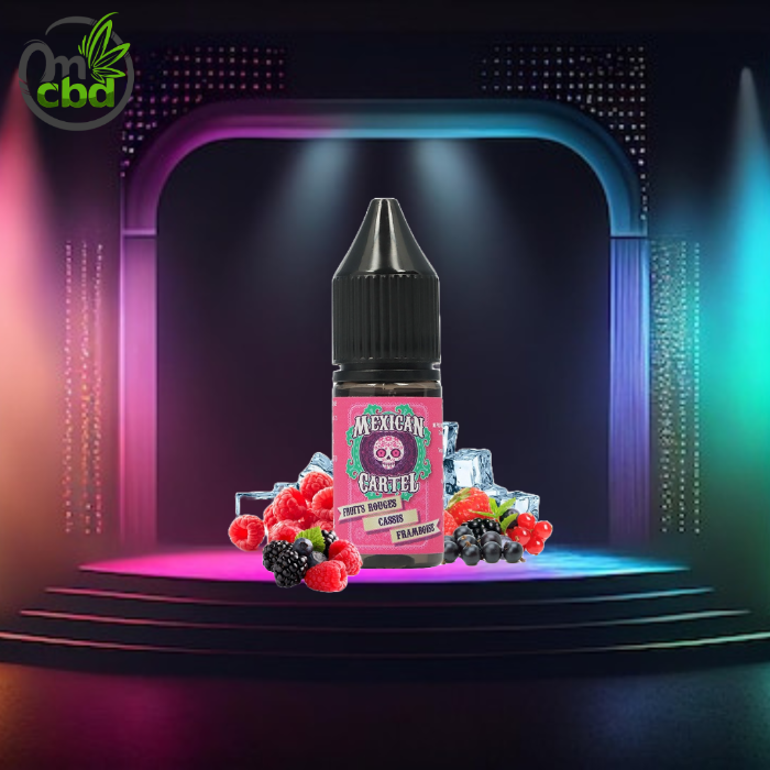 Concentré Fruits Rouges Cassis Framboise 10ML - Mexican Cartel