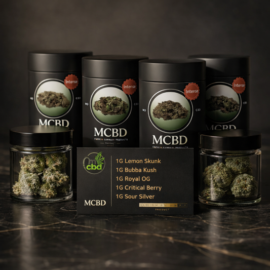 Découvrez nos meilleures variétés de fleurs CBD avec ce pack découverte exclusif !