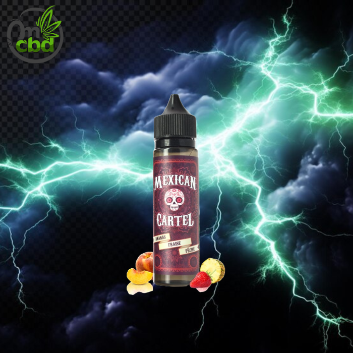 E-liquide Mexican Cartel Ananas Fraise Pêche 50ml