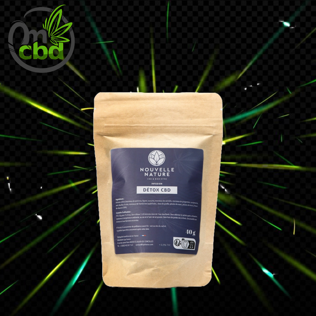 Tisane CBD Détox 40g