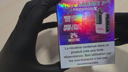 Puff WHITE RABBIT TORNADO X 25000 1% Nicotine